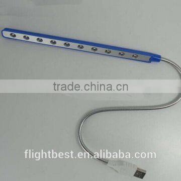 Bargain Price Keyboard Reading LED Light,Notebook USB 10 LED Lighting To ATLANTA