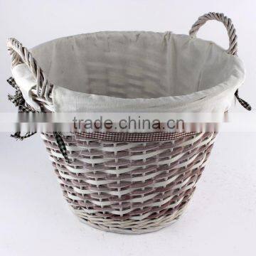 Willow storage basket