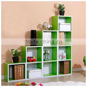 wooden children bookcase