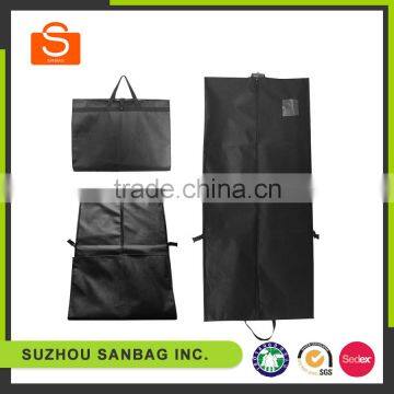 Low price garment packaging bags, personalised non-woven garment bags, non woven bag big size