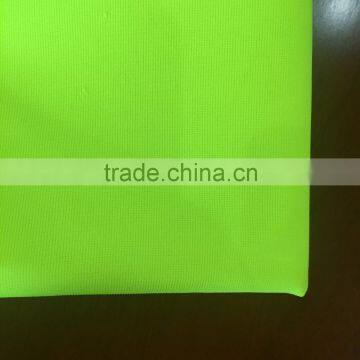 100gsm 100%polyester Warp Knitted Fluorescent Fabric for Safety Vest photo-3