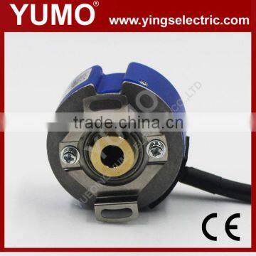 YUMO CE IHU4808 2000ppr 3P5L DC 5V UVW Signal Servo Motor Rotary Encoder Optical Incremental Hollow Shaft Rotary Encoder photo-5