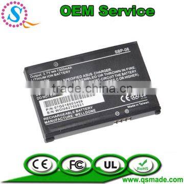 lithium ion battery SBP-06 for ASUS Mars ii Mypal P525 P526 P527 P535 P735 P750 P735 P7512000mah mobile phone battery gb/t 18287