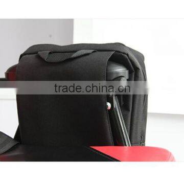 Topmedi 1xSmall Waterproof Armrest Pannier Bag Interior Zipper Hook&Loop Tape Deluxe Scooter Bag photo-3