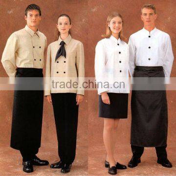 2016 new restaurant waiter uniform