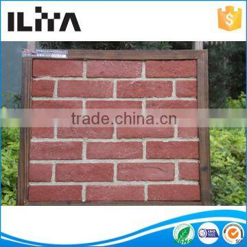 Fireproof construction building material artificial stone colorful brick