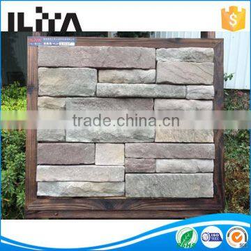 Attractive and durable white cement stone wall panel rock stone cladding