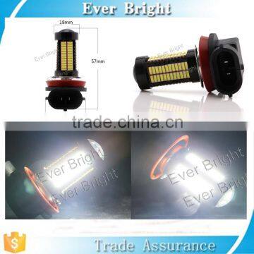 High Power SMD 4014 106smd fog lamp Car LED Fog Lights Automobile Daytime Running Lights DRL Auto Lamp LED With lens