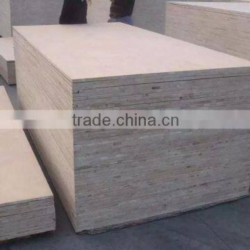 China 19MM laminated good quality cheap price Blockboard