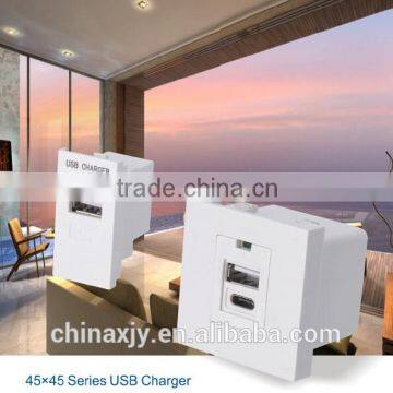 Hot sale on Alibaba 250v electric socket with usb port