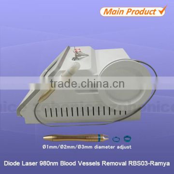 RBS03- Ramya Professional diode 980nm laser spider vein removal (CE )