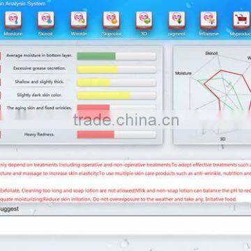 Professional Skin Analyzer Portable Skin Analyzer With CE