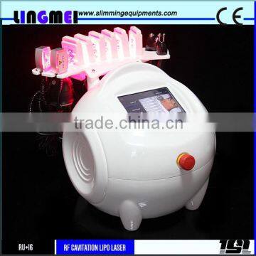 Professional lipo laser cavitation weight loss machine with radio frequency for fat reduction