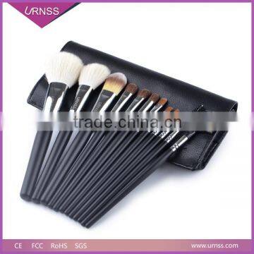 URNSS Professional Goat Hair Cosmetic Makeup Brushes Set With Package photo-6