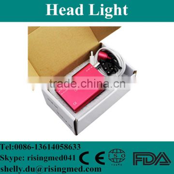 2016 Hot Sale Denshine Brand New Portable Red Head Light Lamp for Dental Surgical Medical Binocular Loupe