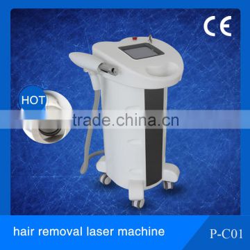 Permanent Tattoo Removal Effective Portable New Professional Protable Laser Hair Removal / Nd Yag Long Pulse Laser / Hair Remover Laser 0.5HZ