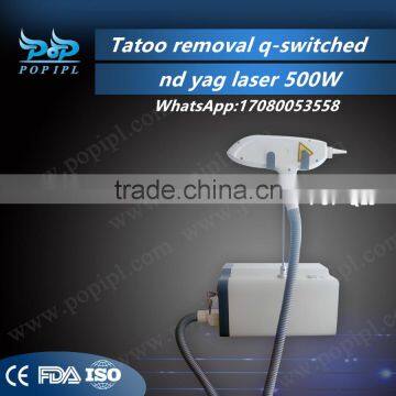 New Laser for Tattoo Removalblack Face Laser Removal Tattoo Q-switch /Tattoo Removal Laser Laser Hair and Tattoo Removal Machine