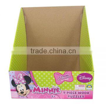 Factory wood puzzle display boxes for MINNIE