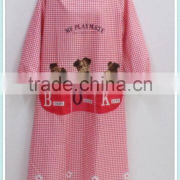 No.1 yiwu commission agent wanted Wholesale Dacron Smock with Lengthen Long Sleeves