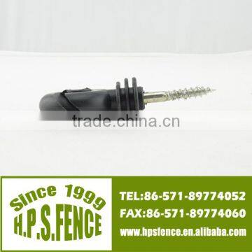 High quality and PP UV resistance electric fence plastic screw in insulator for fence line