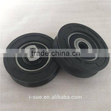 Quiet operation PU elevator spare parts door roller