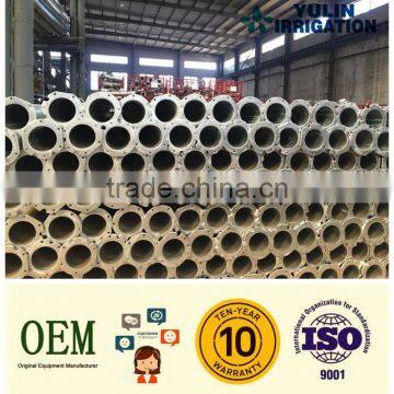 galvanization 168mm pipe used for center pivot irrigation machine