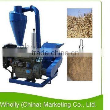 2015 Hot Selling Multifunctional straw sawdust wood chip grain hammer mill prices