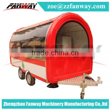 Factory Supply Cheap Mobile Food Cart/Mini Food Trailer/Fast Food Truck