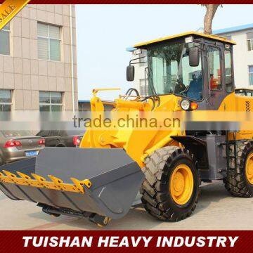 2.5tons Chinese Small Earth Moving Equipment, Front End Wheel Loader Hydraulic Articulated Wheel Loaderwith Low Price Hot Sale