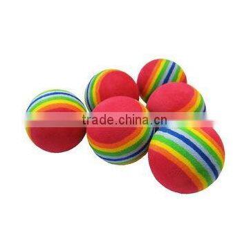 Soft EVA Foam Sponge Foam Practice Golf Ball Tranning
