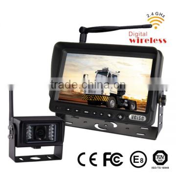 wireless security camera system for trailer