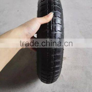 Hot Search Quality Small Trolley Wheel Pneumatic With Bearing For Wagon photo-3