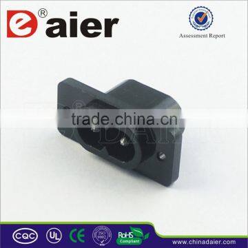 AC-005K 2 pin bent terminal window socket