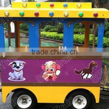 CE Approval Amusement Park, Trackless Fun Train, Christmas, Shopping Mall, Indoor Outdoor Use Mini Electric Train, photo-5