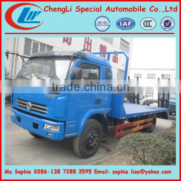 Dongfeng engineering machine transport truck,machine carrying trucks