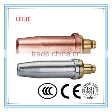 L.P.G. gas cutting nozzle or tips