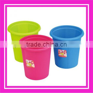 round plastic waste bin & plastic garbage bin