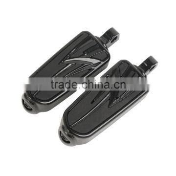 Skidproof Male Mount Highway FootPegs Footrests For Electra Road Glide photo-4