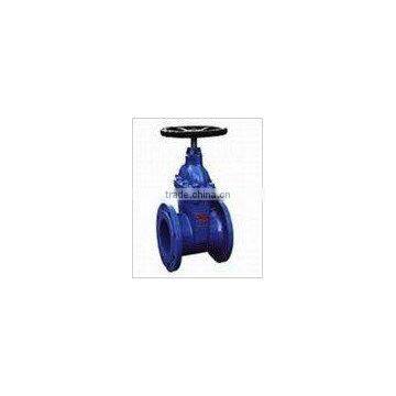 Resilient seated gate valve