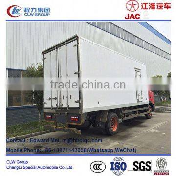 JAC Cooling Van Truck 10 Ton, Frozen Sea Food Refrigerated Truck photo-4