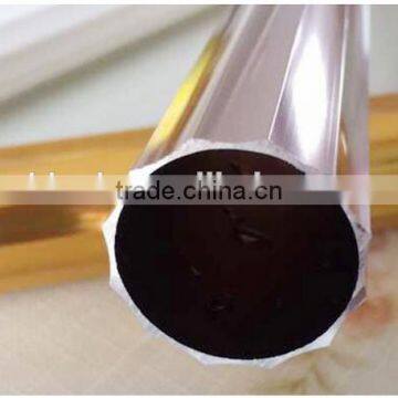 6063 T5 Aluminium Wood Grain Finish/wood Colour Aluminium Profile for Curtain Wall/window&door Frame /furniture/handrail photo-2