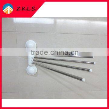 Rotatable 4 Tier Stainless Steel Bathroom Towel Drying Rack Shelf photo-6