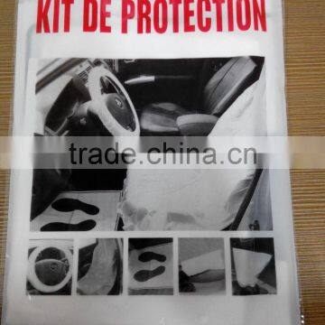 disposable plastic car seat cover for interior pratectice