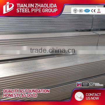 Dia 21.3 - 609.6 mm Hot Rolled Pre Galvanized Steel Square Tube Made in Tianjin China