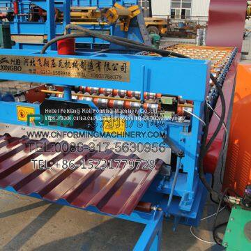 Color Coated Roofinng Roll Forming Machine photo-4