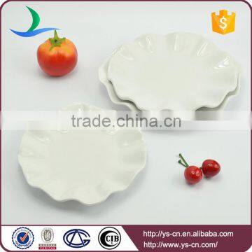 Wholesale Ceramic Kitchen Flower Shaped Plates for Pasta photo-2