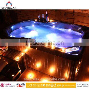 New Design CE Approved 2 Person Outdoor Spa Bathtub With Sex Massage US Acrylic Microsilk Balboa Spa photo-3