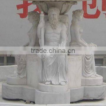 Hand Carved Marble Modern Garden Fountain photo-3