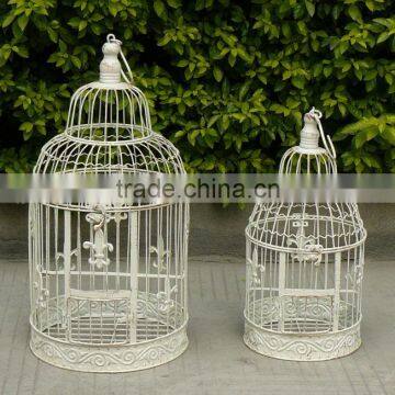 Vintage Large Handmade Round Wedding Decorative Bird Cage