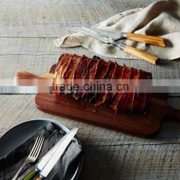 Double Handled Walnut Serving Board